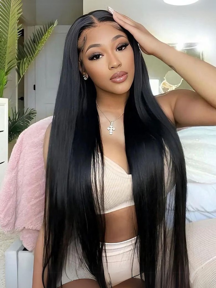 Onime 13x4 Transparent Lace Front Straight Wig Pre-Everything Wig