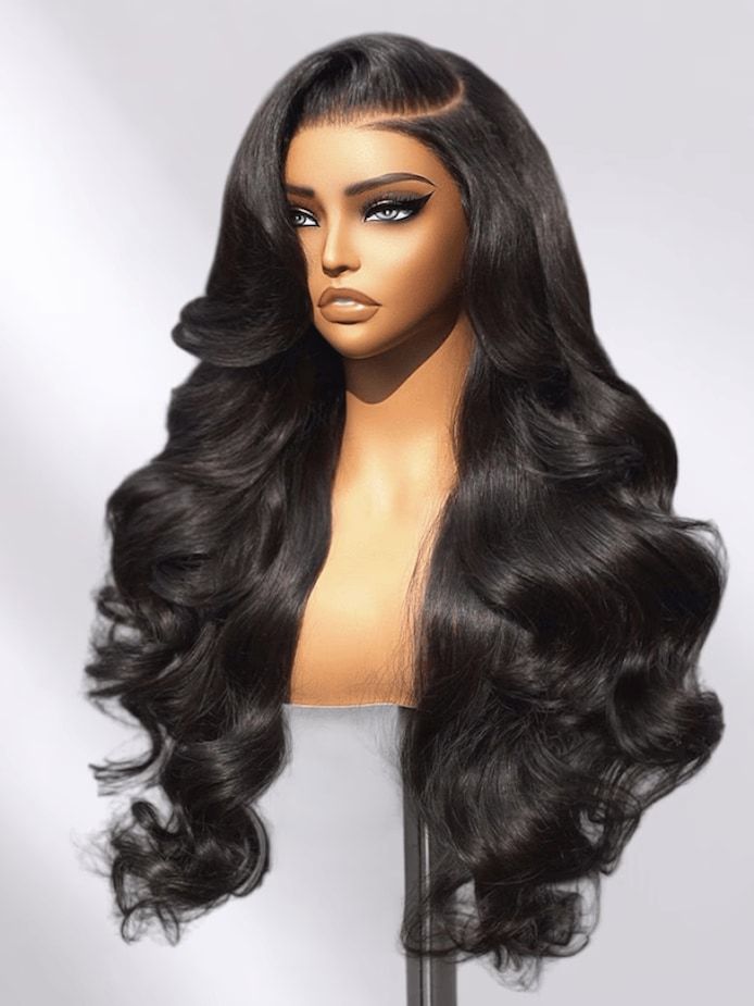 Onime Hair Wig 13x4 Pre Max Loose Wave Transparent Lace Frontal Real Scalp Wig