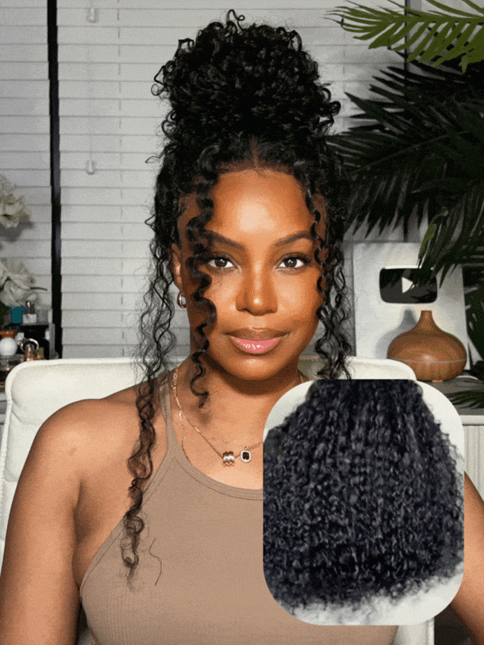 Onime ByeBye Knots Wig 2.0™ 13x4 Pre Max TP Lace Front Pre Bleached Jerry Curly Glueless Human_Hair Wig Ready to Go Wigs