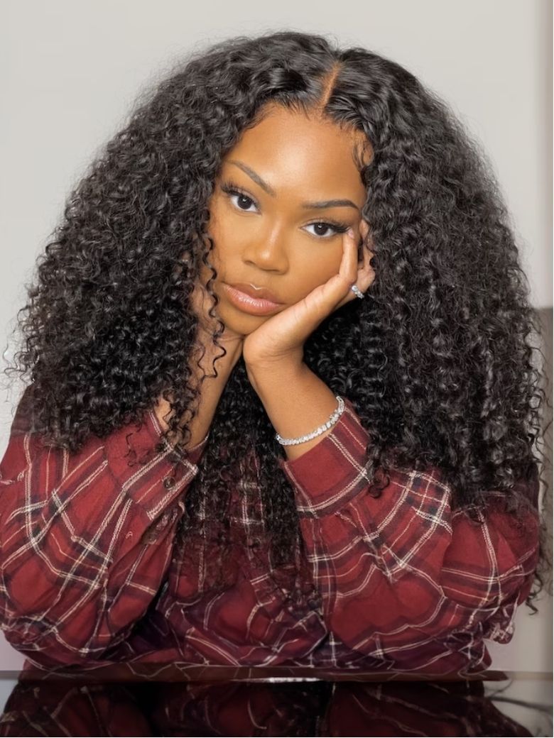 Onime Flash Sale Jerry Curly 7x7 Lace Closure and 13x4 Lace Frontal Human Hair Wigs for Women