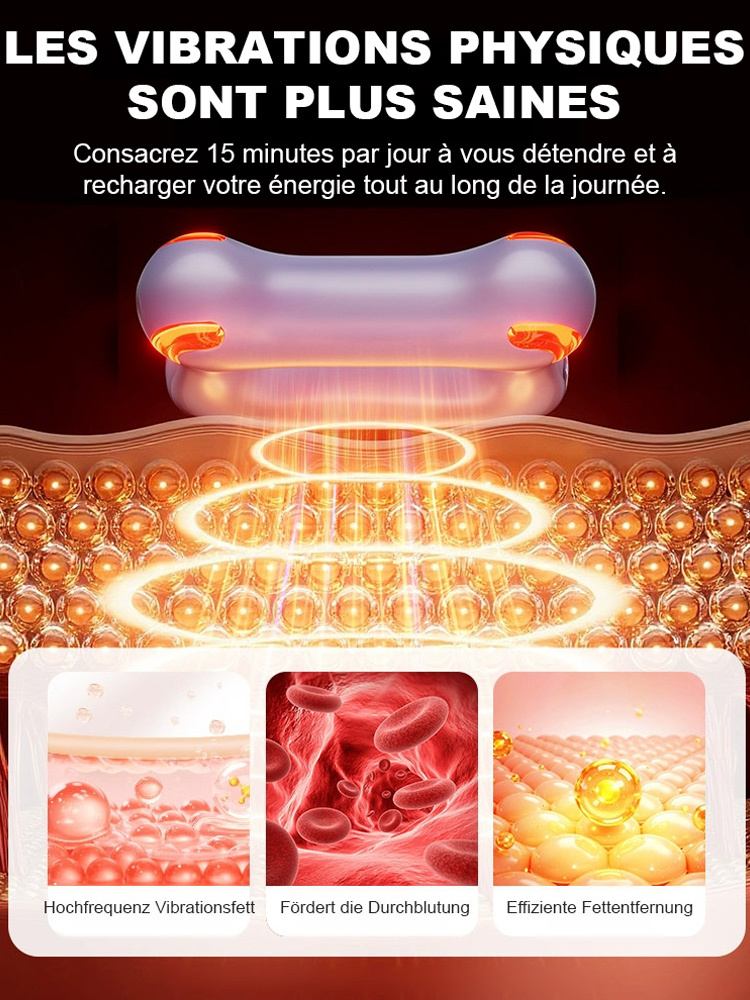 【Aucun exercice nécessaire. Brûle les graisses + Massage】Appareil multifonctionnel Fascia Ring pour brûler les graisses