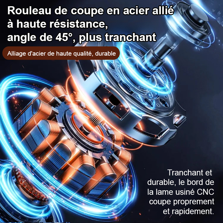 Coupez les ongles des deux mains en 1 minute. Convient à tous les âges! Appareil de manucure électrique