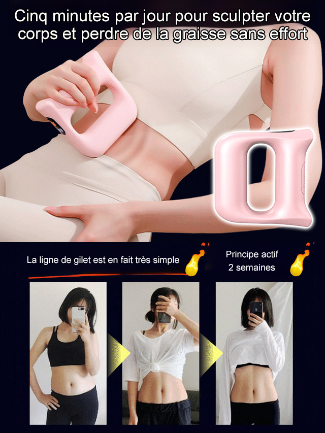 ⚡Pas besoin de sport, fonte rapide des graisses ! Rouleau de massage vibrant, raffermissement du fascia