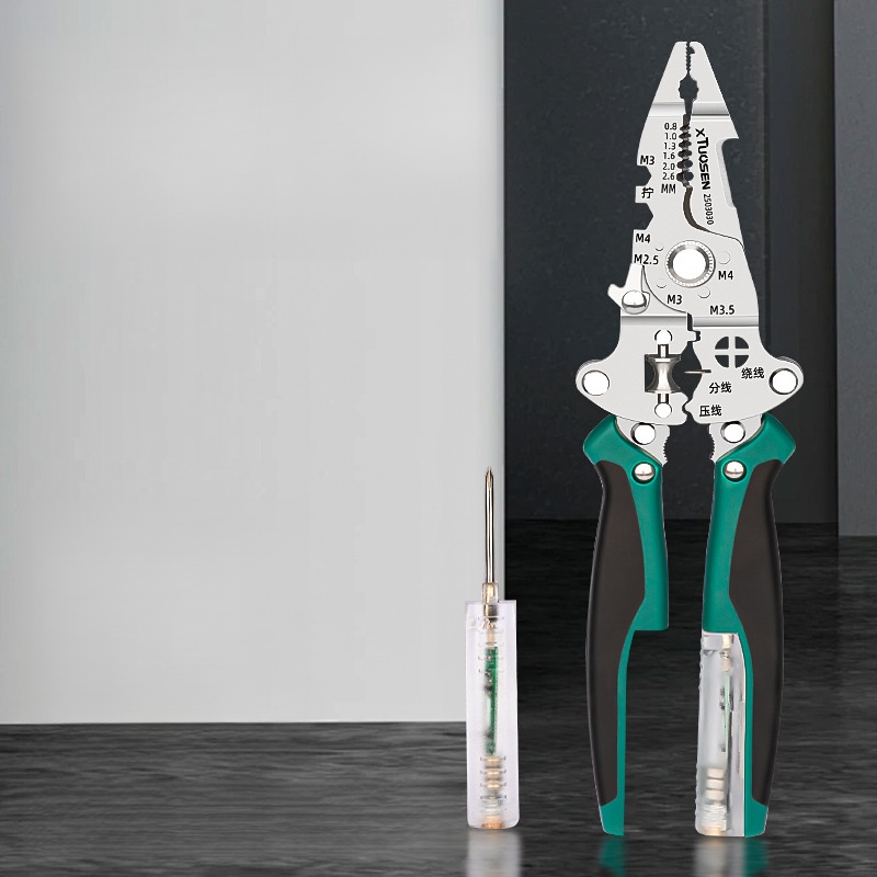 🧰1 unité = 1 trousse à outils. Pinces d’électricien multifonctions de qualité industrielle