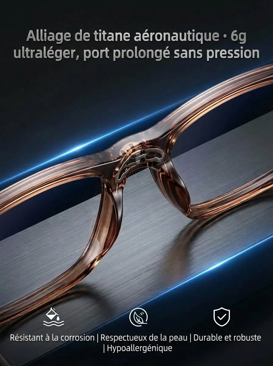 【Conçues à Munich & Paris】Lunettes de lecture haut de gamme photochromiques anti-lumière bleue