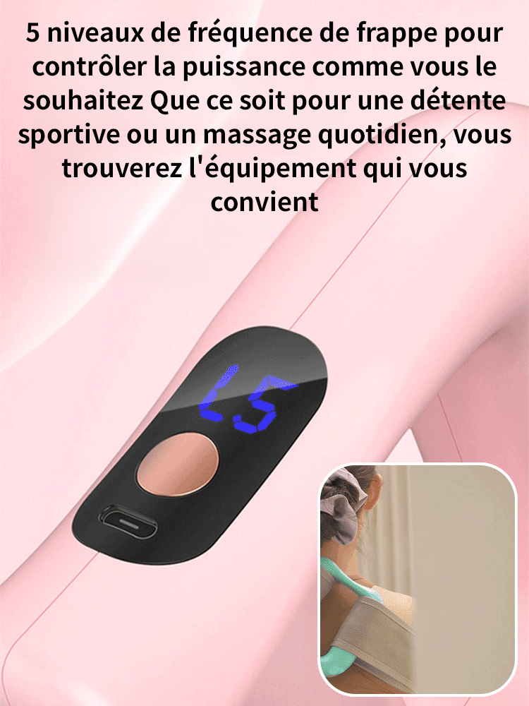 ⚡Pas besoin de sport, fonte rapide des graisses ! Rouleau de massage vibrant, raffermissement du fascia