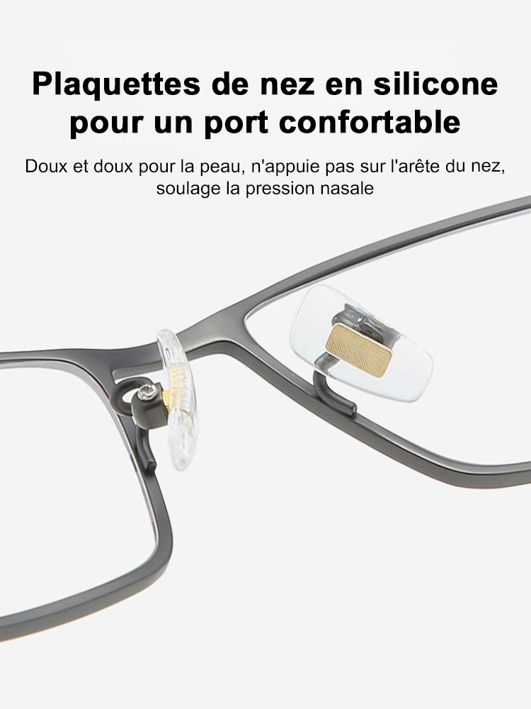 【Sans Opticien】Correction de 0 à 10 dioptries | Lunettes progressives photochromiques anti-lumière bleue, mise au point automatique