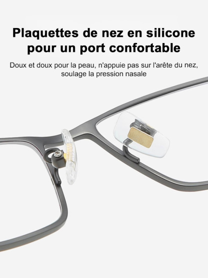 【Sans Opticien】Correction de 0 à 10 dioptries | Lunettes progressives photochromiques anti-lumière bleue, mise au point automatique