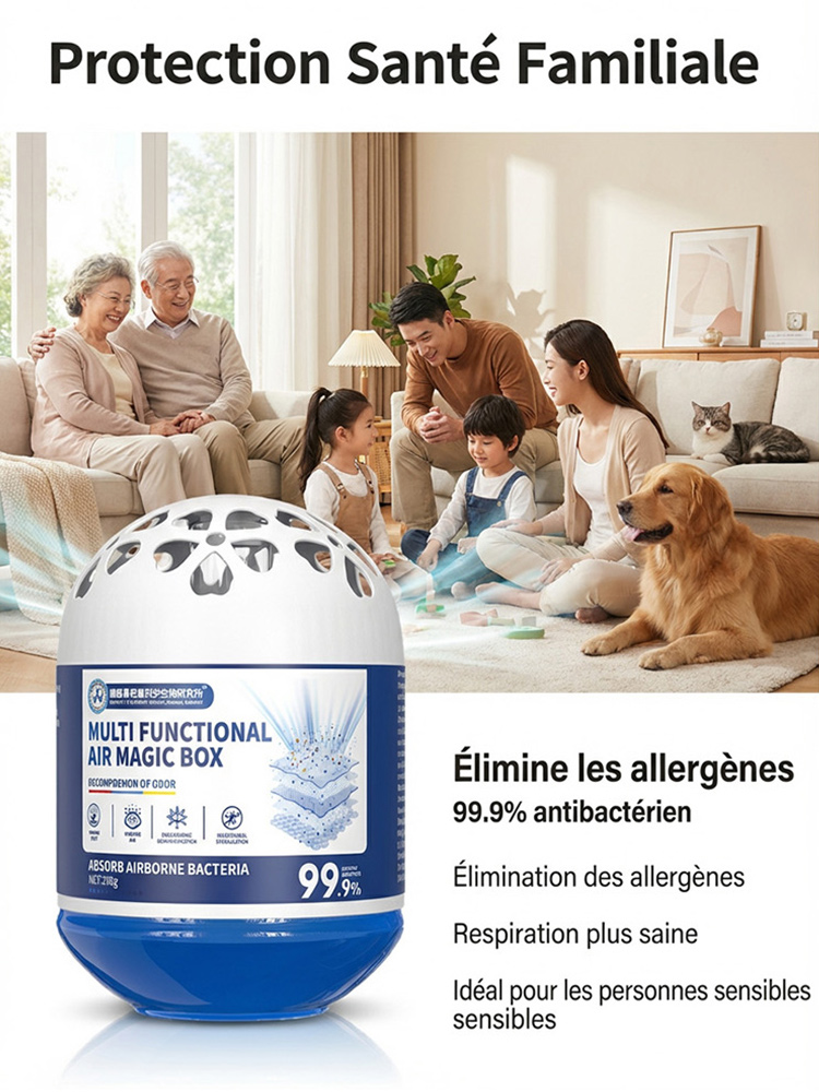 【Un an sans poussière - fini le ménage!】Boîte magique d’aspiration universelle, nettoyage facile sans angle mort