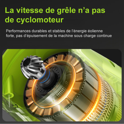 【Débit d'air puissant de 30 m/s en 1 seconde】 Souffleur à turbine portable