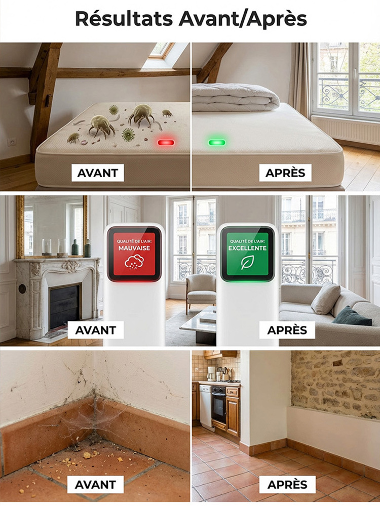 【Un an sans poussière - fini le ménage!】Boîte magique d’aspiration universelle, nettoyage facile sans angle mort