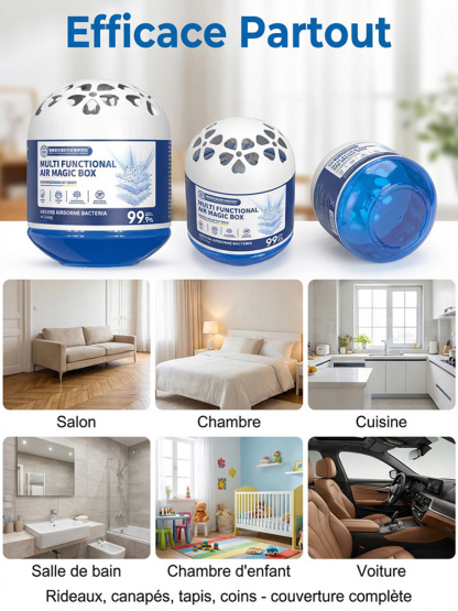 【Un an sans poussière - fini le ménage!】Boîte magique d’aspiration universelle, nettoyage facile sans angle mort
