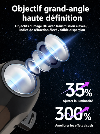 Comauo® Projecteur Océan & Galaxie : Technologie de projection 3D Ultra-HD pour votre maison et votre voiture – Un véritable aquarium en seulement 1 seconde !