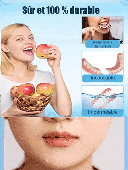 🦷Développé conjointement par 100 dentistes, dites adieu aux prix exorbitants! Kit de réparation de prothèses dentaires