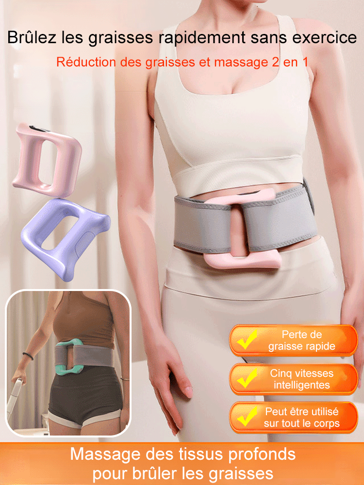 ⚡Pas besoin de sport, fonte rapide des graisses ! Rouleau de massage vibrant, raffermissement du fascia