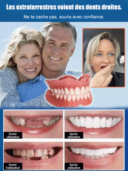 🦷Développé conjointement par 100 dentistes, dites adieu aux prix exorbitants! Kit de réparation de prothèses dentaires