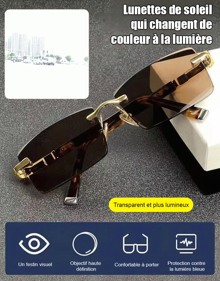 Aucune ordonnance requise ; s'ajuste automatiquement de -7 à +7 dioptries pour répondre à vos besoins visuels. Lunettes anti-fatigue à cristaux naturels, zoom automatique pour presbytie