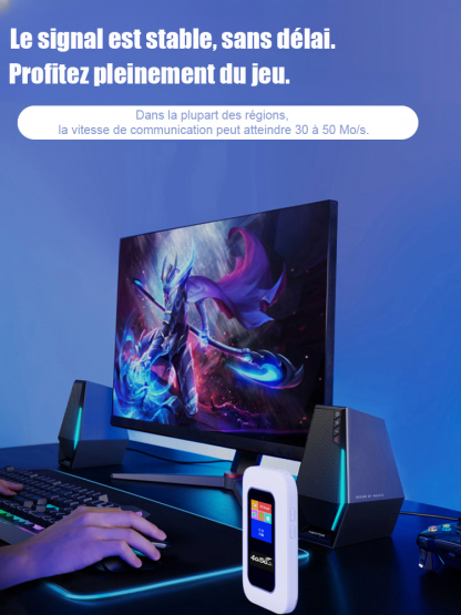 Pas d’abonnement! Internet 5G gratuit à vie. WiFi Portable