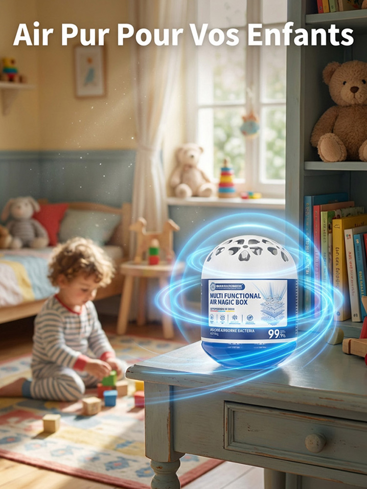 【Un an sans poussière - fini le ménage!】Boîte magique d’aspiration universelle, nettoyage facile sans angle mort