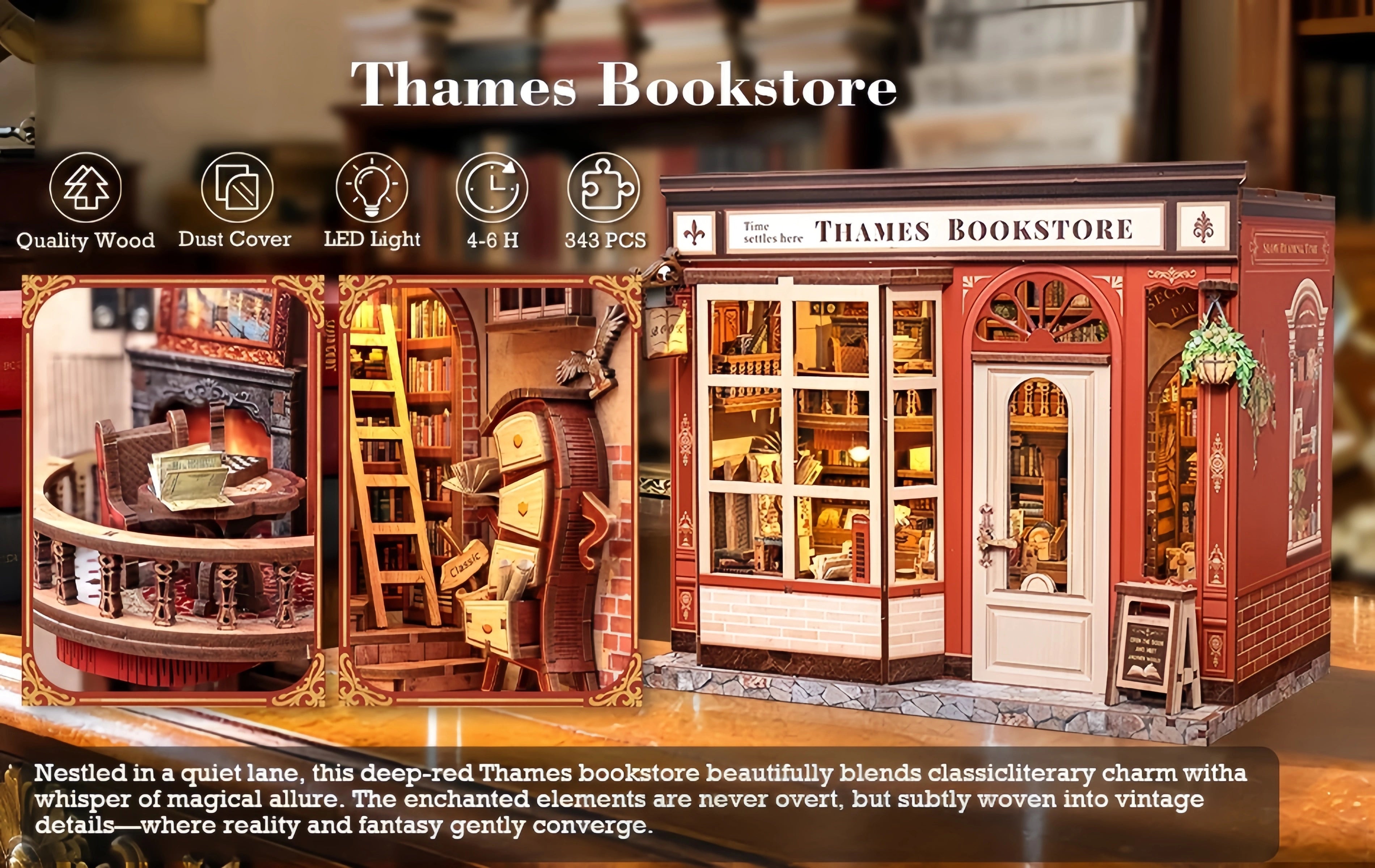 Thames Bookstore detail 1