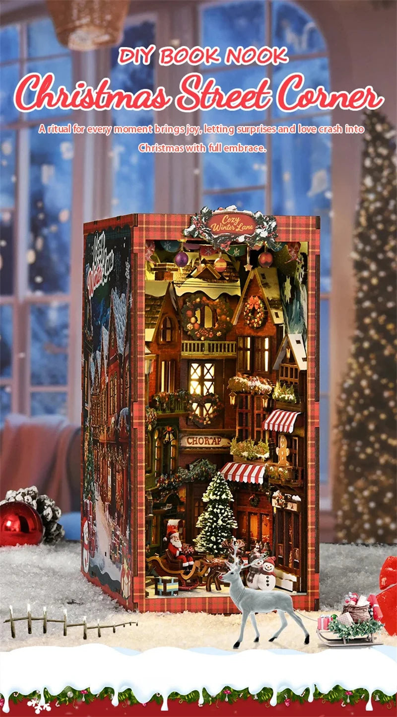 Christmas Street Corner detail 1