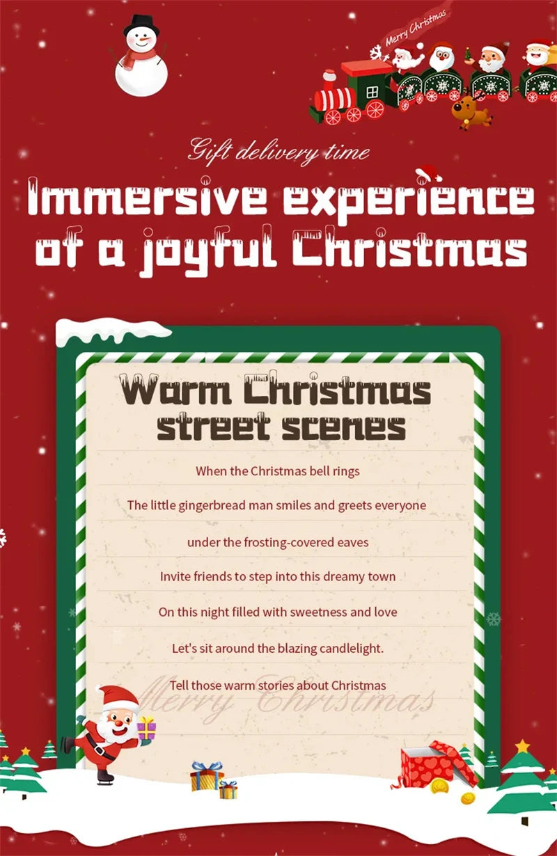 Christmas Street Corner detail 2