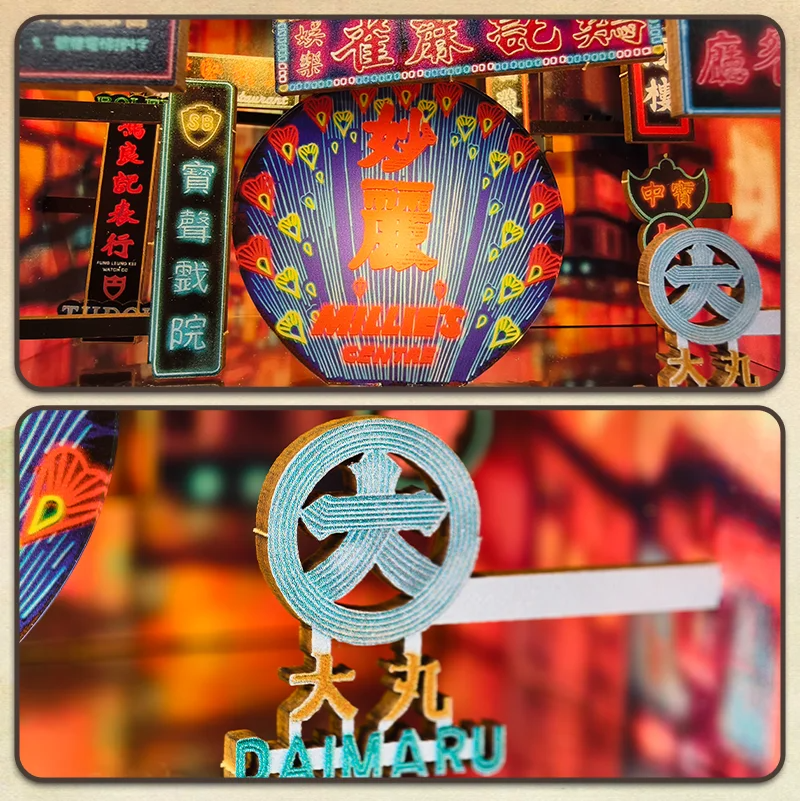 Hong Kong Neon Night detail 04