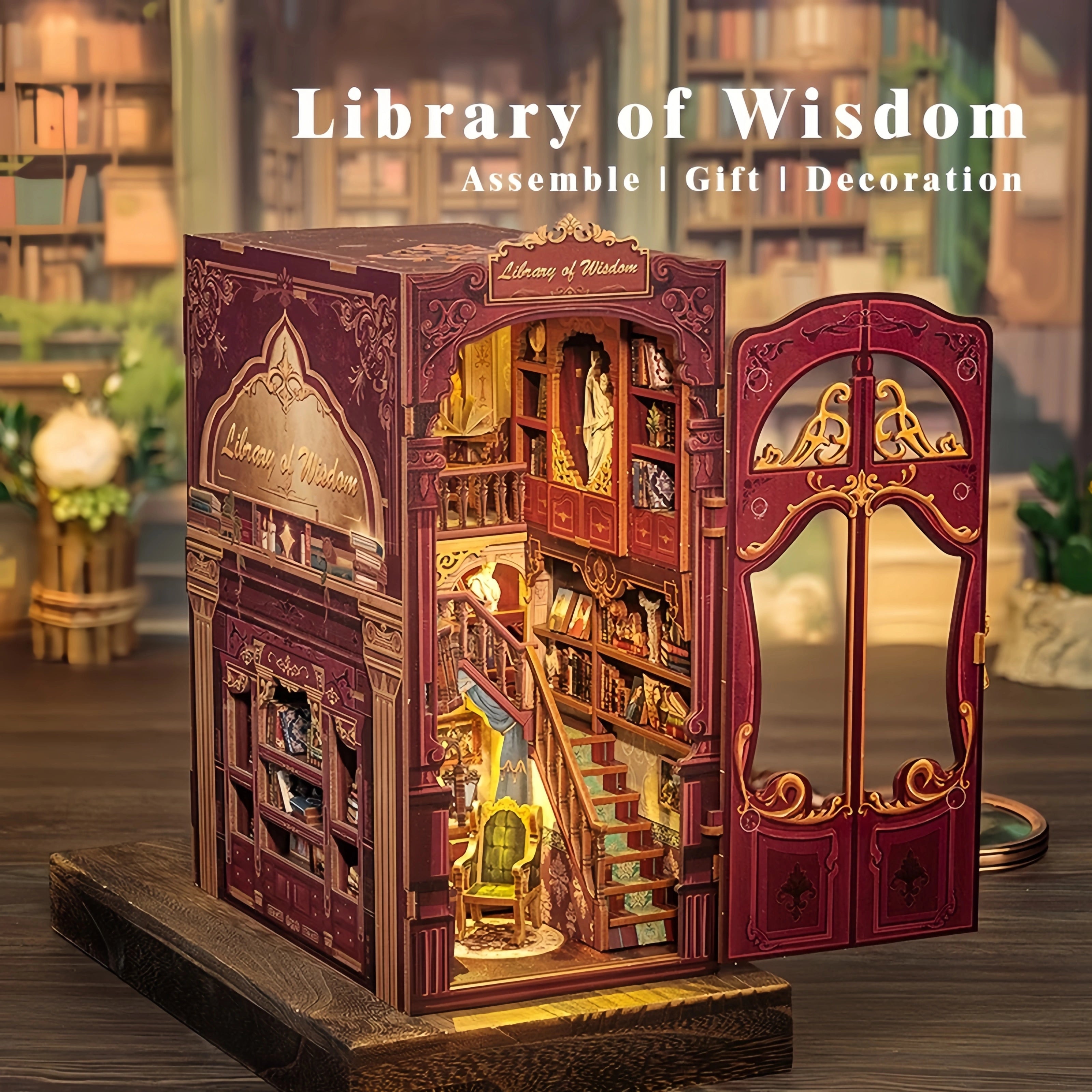 Library of Wisdom detail 1