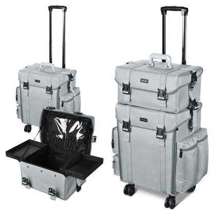 Byootique Explore 2in1 Rolling Makeup Case 1680D Cosmetic Bag