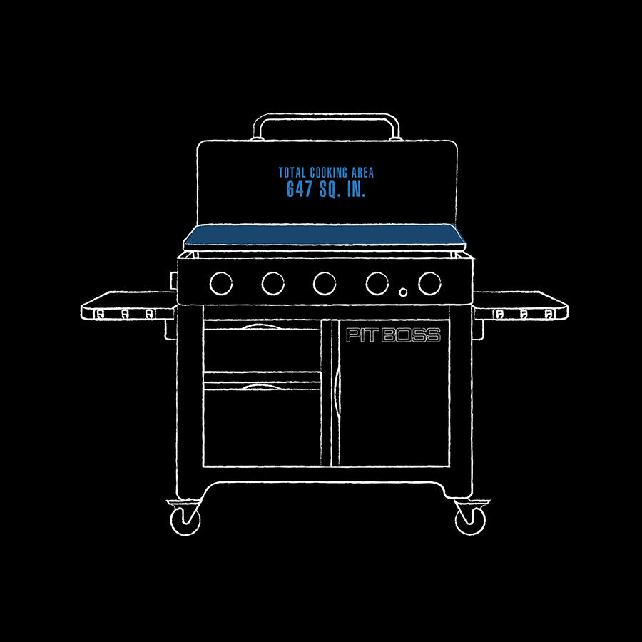 Pit Boss 5-Burner Ultimate Griddle
