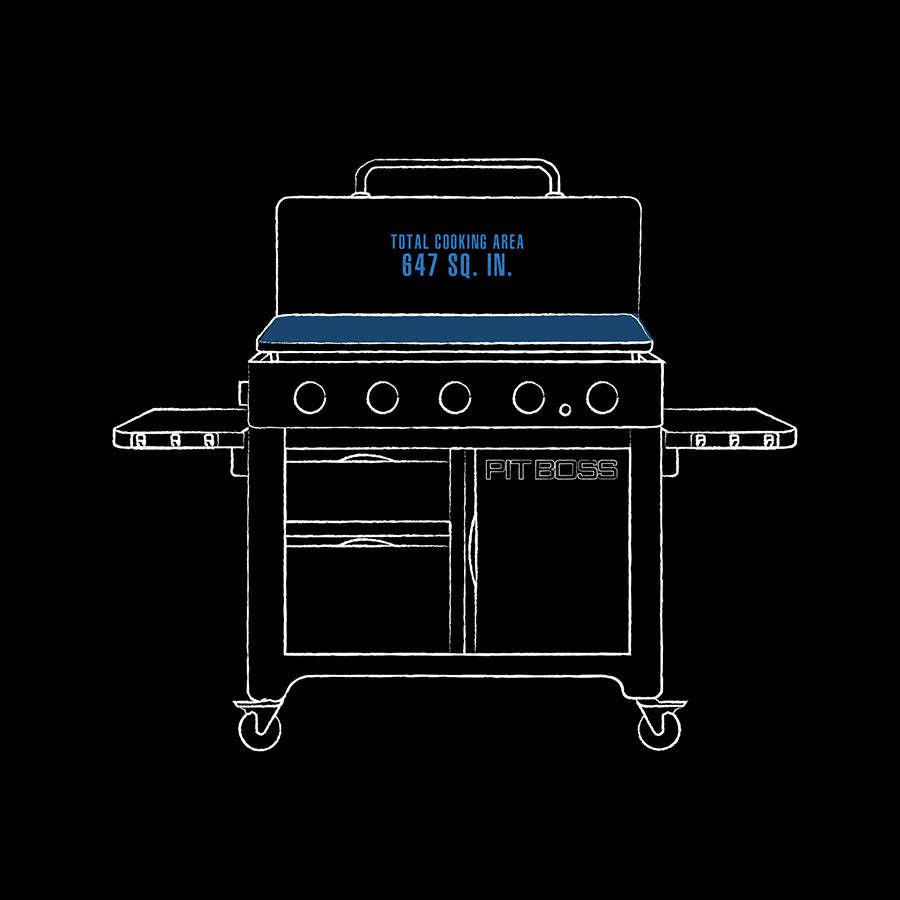 Pit Boss 5-Burner Ultimate Griddle