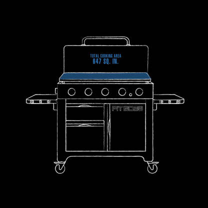 Pit Boss 5-Burner Ultimate Griddle