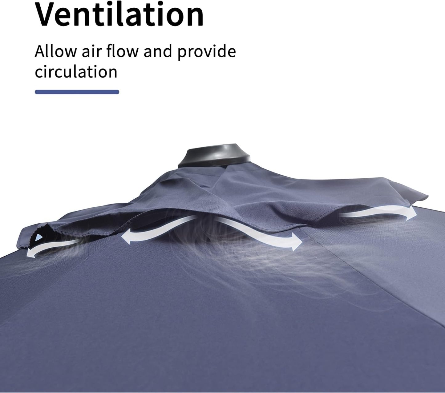 11 Feet Patio Umbrella with Base Outdoor Cantilever Round Umbrella Aluminum Offset Umbrella with 360-degree Rotation for Garden Deck Pool Patio, Beige