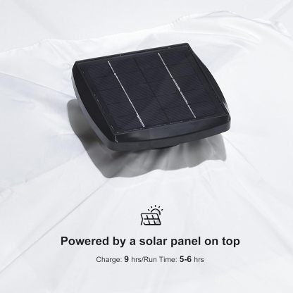 11 Feet Patio Umbrella with Base Outdoor Cantilever Round Umbrella Aluminum Offset Umbrella with 360-degree Rotation for Garden Deck Pool Patio, Beige