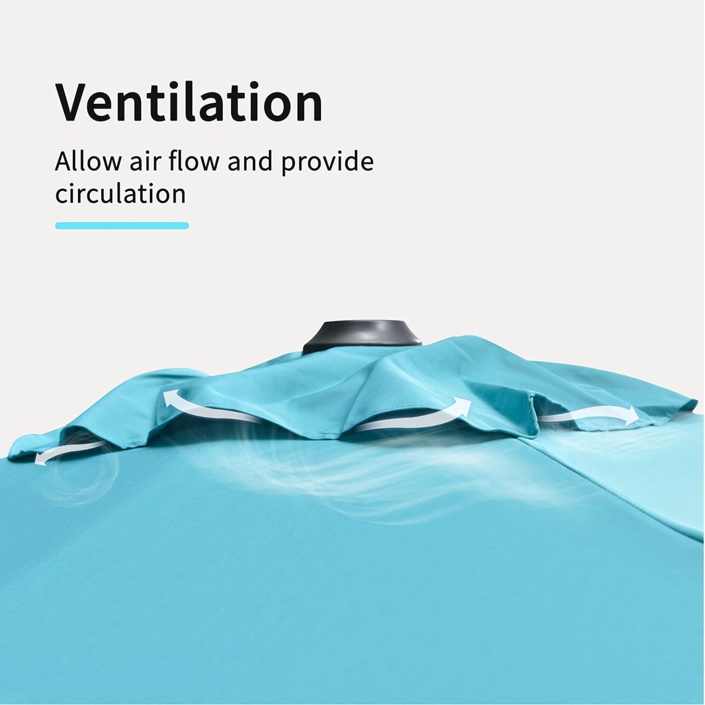 11 Feet Patio Umbrella with Base Outdoor Cantilever Round Umbrella Aluminum Offset Umbrella with 360-degree Rotation for Garden Deck Pool Patio, Beige