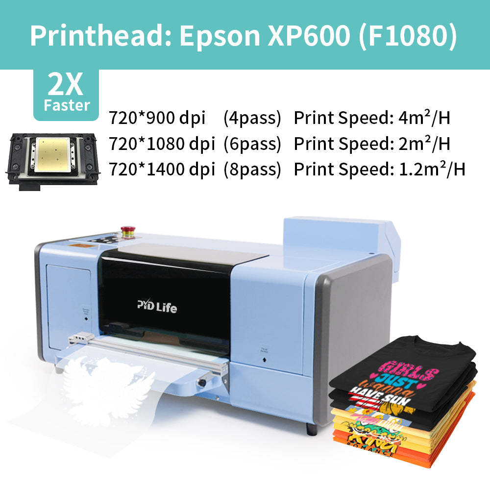 DTF Printer A3 Transfer Printing Machine T-Shirt Direct to Film Printer with One Roll 11.8" x 32.8ft(10m)DTF Film(Air Shipping)