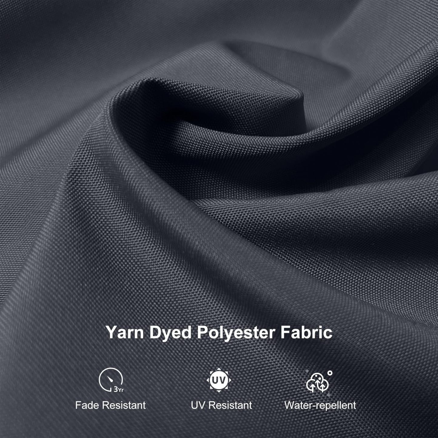 11 Feet Patio Umbrella with Base Outdoor Cantilever Round Umbrella Aluminum Offset Umbrella with 360-degree Rotation for Garden Deck Pool Patio, Beige