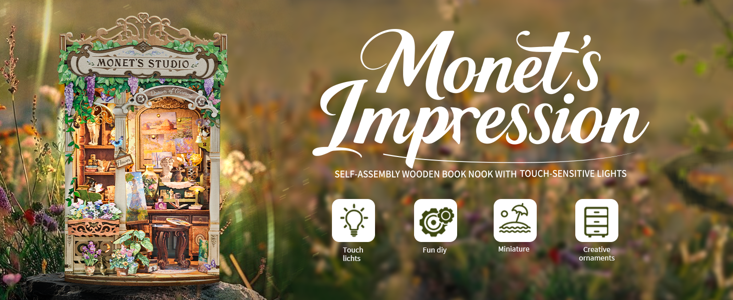 Monet's Impression detail 1