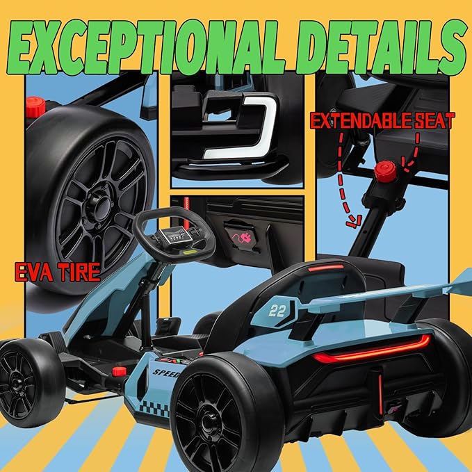 Electric Drift Kart for Kids