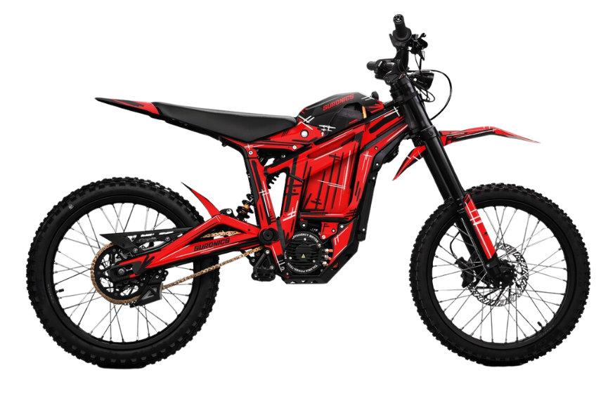 55MPH professional off-road e-bike with 60000 mAh capacity battery.