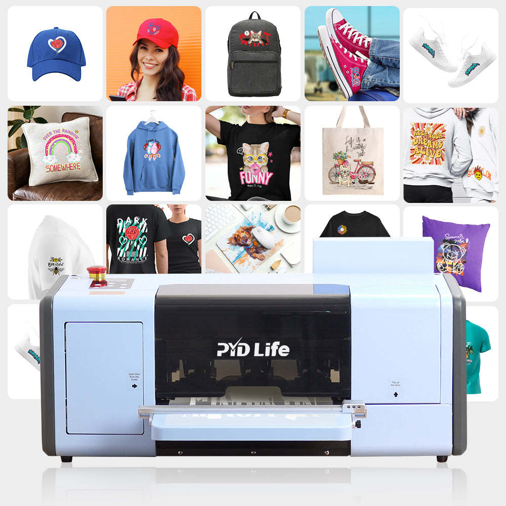 DTF Printer A3 Transfer Printing Machine T-Shirt Direct to Film Printer with One Roll 11.8" x 32.8ft(10m)DTF Film(Air Shipping)