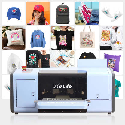 DTF Printer A3 Transfer Printing Machine T-Shirt Direct to Film Printer with One Roll 11.8" x 32.8ft（10m)DTF Film(Air Shipping)