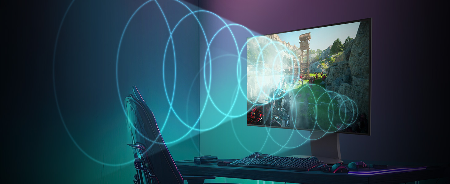 32GS95UE Monitor Desktop