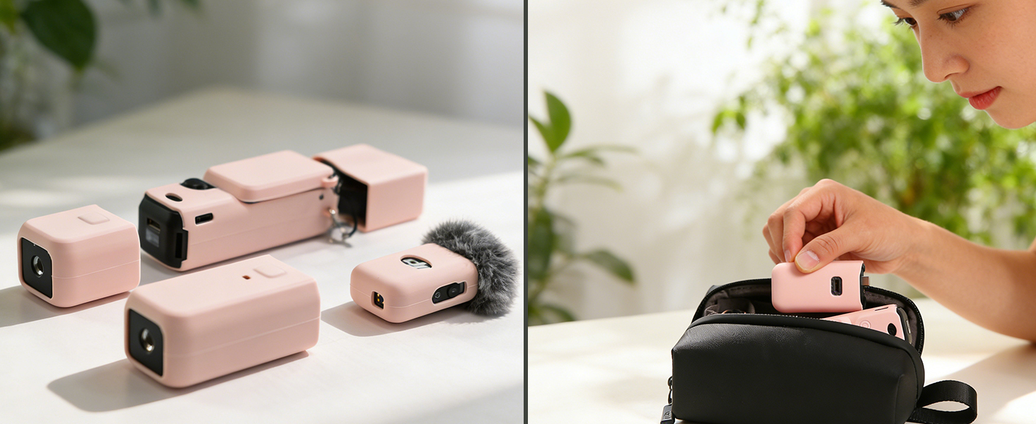 osmo pocket 3 case accessories xtra muse case accessories pocket 3 cover creator combo silicone case