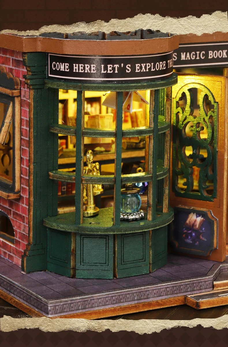 Twilight Bookstore night ambience