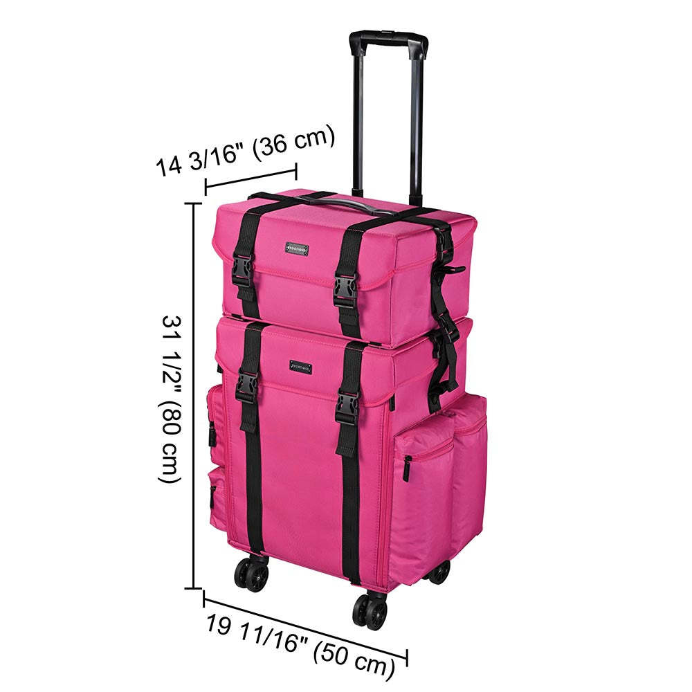 Byootique Explore 2in1 Rolling Makeup Case 1680D Cosmetic Bag