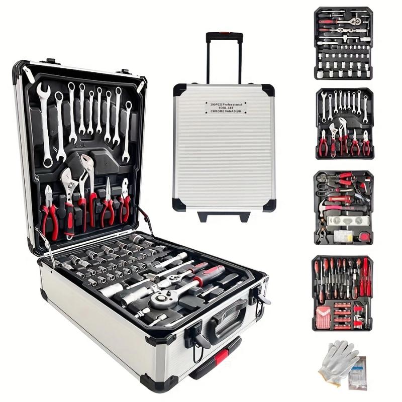 899PCS Large Capacity Metal Hand Toolbox