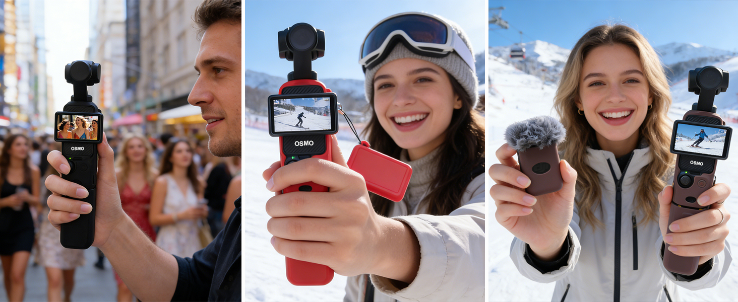 osmo pocket 3 case accessories xtra muse case accessories pocket 3 cover creator combo silicone case