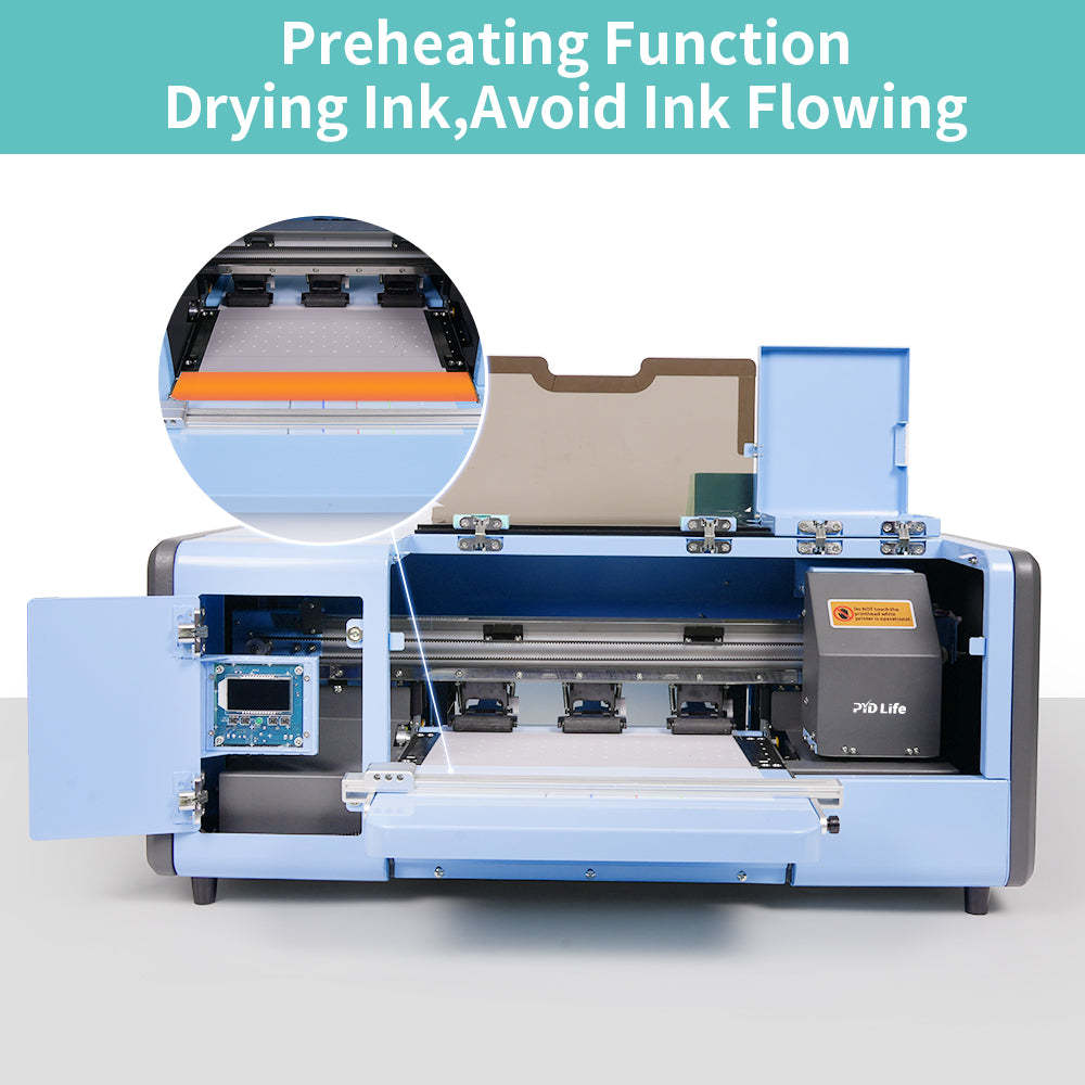 DTF Printer A3 Transfer Printing Machine T-Shirt Direct to Film Printer with One Roll 11.8" x 32.8ft(10m)DTF Film(Air Shipping)