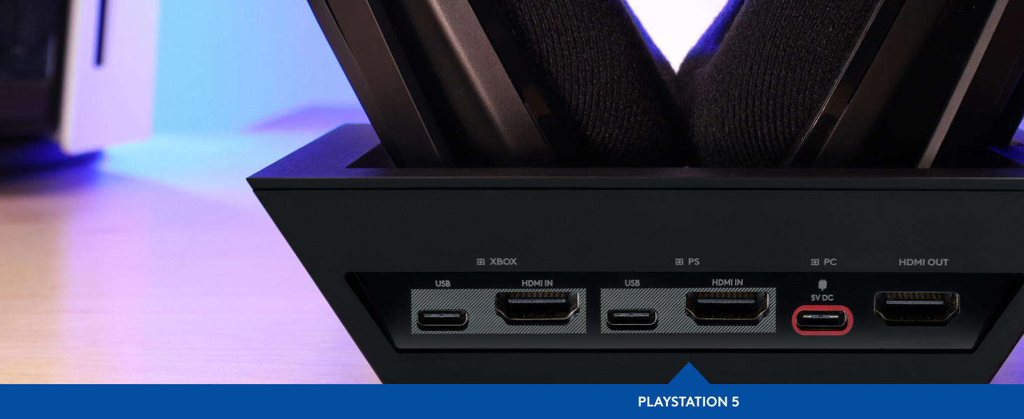 Logitech G Astro A50 X LIGHTSPEED Wireless Gaming Headset + Base Station